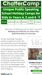 Mobile Screenshot of chattercamp.info